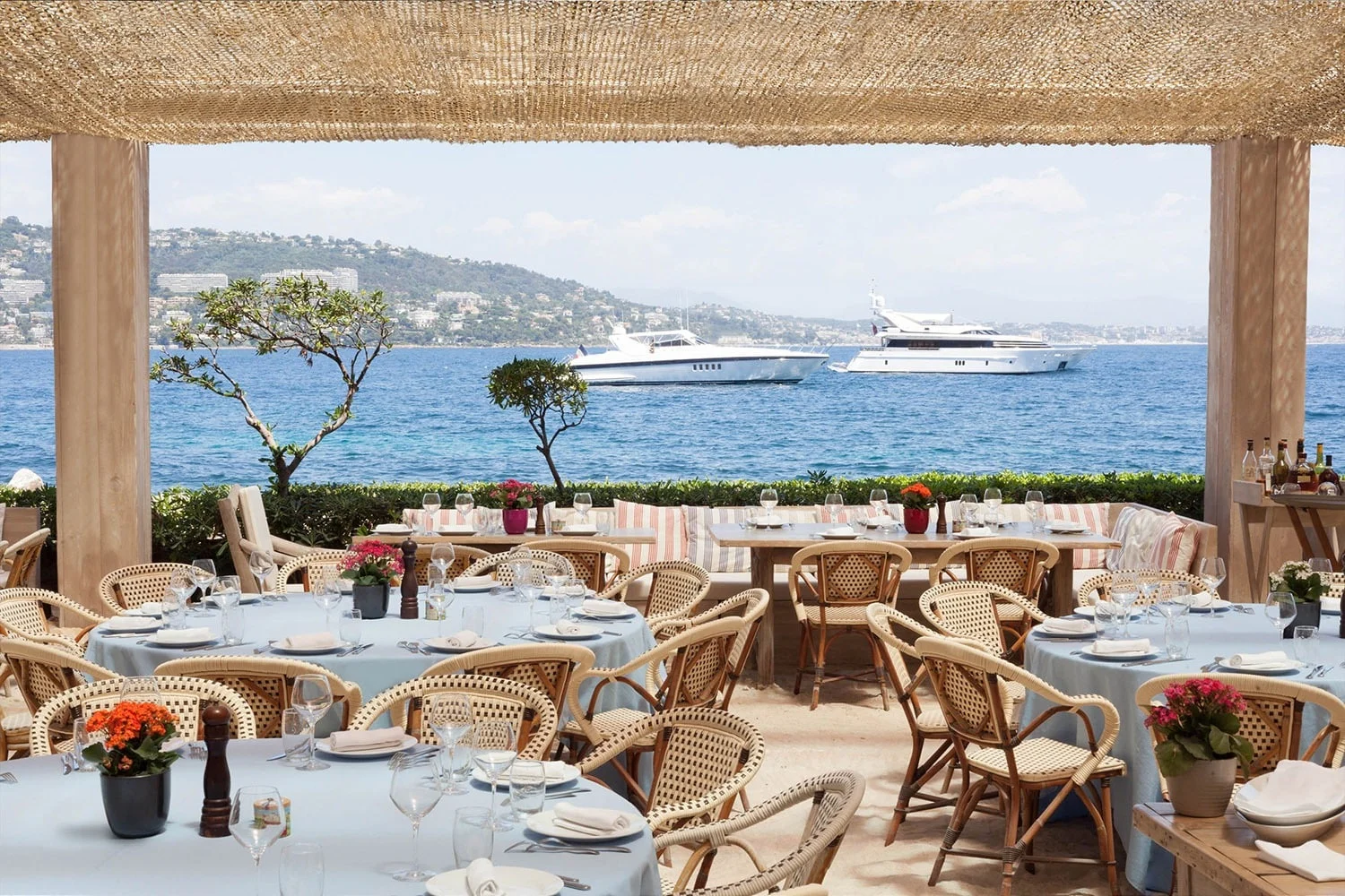 Private dining in La Guérite