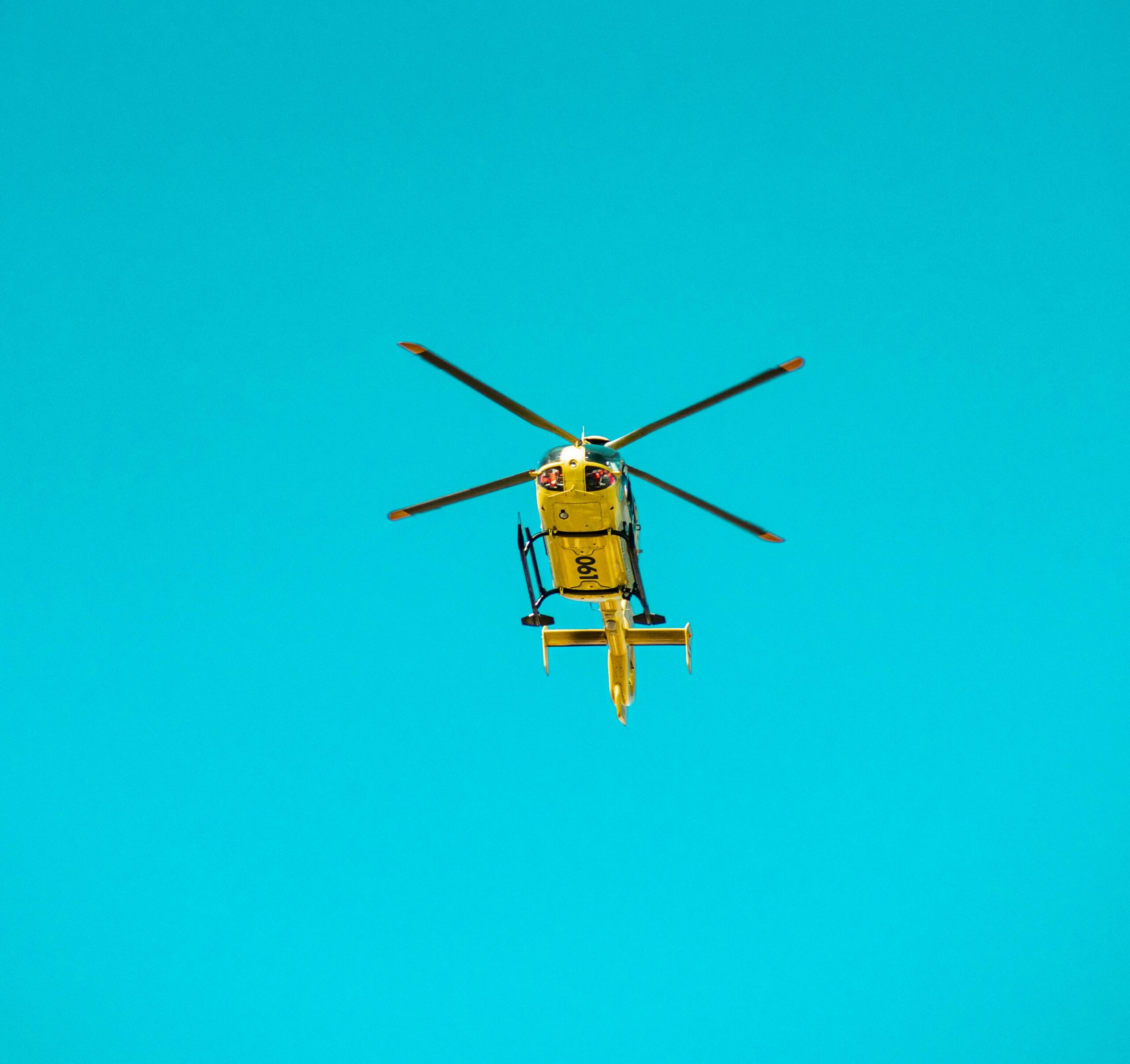 Helicopter to Corsica