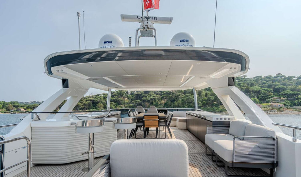 SEMELA — flybridge, charter Côte d'Azur